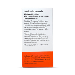 Image 2 for Protectis Tablets with Vitamin D3 Orange 20 µg 90 Tablets