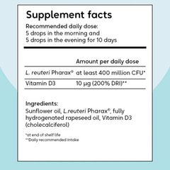 Image 5 for Pharax for Kids with Vitamin D3 Drops 5 ml