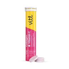 Image 1 for Collagen & Vitamin C Effervescent Tablets 20Tablets