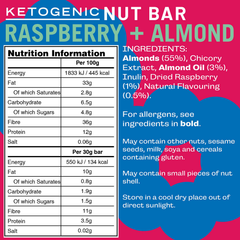 Image 3 for Raspberry + Almond Bar (20 x 30g)
