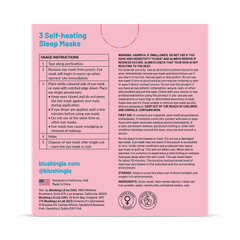 Image 2 for Shut Eye - Self Warming Eye Masks (3pc)