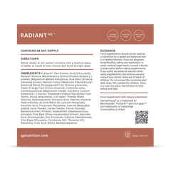 Image 2 for RadiantMe Vegan Collagen Skin Hydration & Beauty Drink 28 Servings