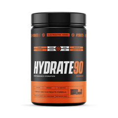 Image 1 for Hydrate90 Hydration & Electrolyte Powder Orange 26 Servings
