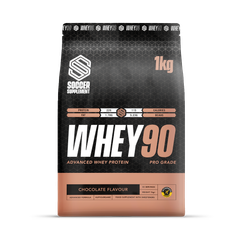 Image 1 for Whey90 Whey Protein Powder Chocolate 24g Protein 33 Servings