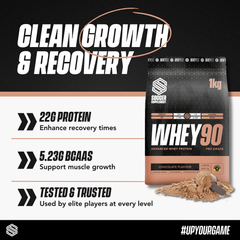 Image 3 for Whey90 Whey Protein Powder Chocolate 24g Protein 33 Servings