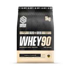 Image 1 for Whey90 Whey Protein Powder Vanilla 23g Protein 33 Servings