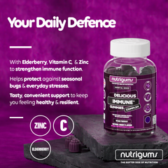 Image 4 for NUTRIGUMS IMMUNE COMPLEX 60 GUMMIES