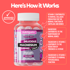 Image 5 for NUTRIGUMS MAGNESIUM CITRATE 60 GUMMIES