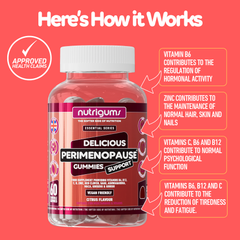 Image 5 for NUTRIGUMS PERIMENOPAUSE SUPPORT 60 GUMMIES