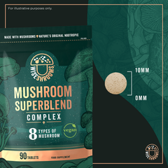 Image 5 for Nootropic Mushroom Complex - 90 Vegan Capsules