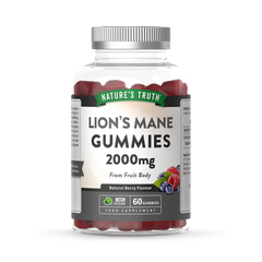 Image 1 for Lion's Mane 2000mg - 60 Vegan Gummies - Berry Flavour 60Gummy