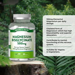 Image 2 for Magnesium Bisglycinate 500mg - 60 Tablets 60 Tablets