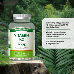 Image 2 for Vitamin K2 100ug - 60 Tablets 60Tablets