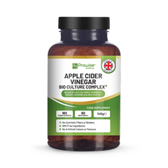 Image 1 for Apple Cider Vinegar with Bio Cultures Complex 1300mg 180 capsules