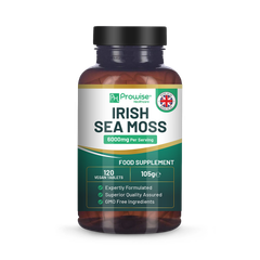 Image 1 for Irish Sea Moss Tablets High Strength 6000mg 120 Vegan Tablets