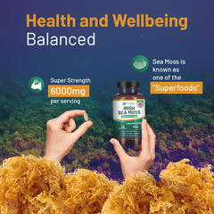 Image 5 for Irish Sea Moss Tablets High Strength 6000mg 120 Vegan Tablets
