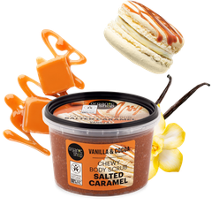Image 3 for Salted Caramel Chewy Body Scrub Vanilla & Cocoa 250ml