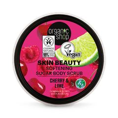Image 1 for Skin Beauty Softening Sugar Body Scrub Cherry & Lime 250 ml