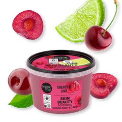 Image 4 for Skin Beauty Softening Sugar Body Scrub Cherry & Lime 250 ml