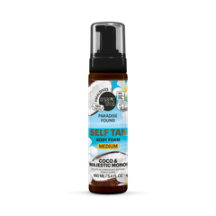 Image 1 for Paradise Found MEDIUM Self Tan Body Foam with Coco & Majestic Monoi 160ml