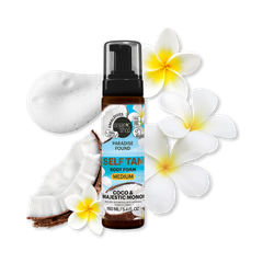 Image 2 for Paradise Found MEDIUM Self Tan Body Foam with Coco & Majestic Monoi 160ml