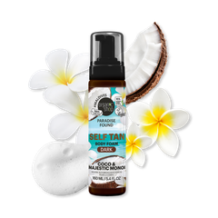 Image 2 for Paradise Found DARK Self Tan Body Foam with Coco & Majestic Monoi 160ml