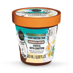 Image 1 for Paradise Found Body Marmalade For Faster Tan in the Sun & Solarium with Coco & Beta Carotene 180ml
