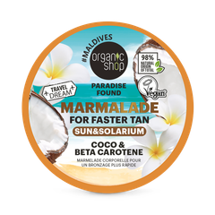 Image 2 for Paradise Found Body Marmalade For Faster Tan in the Sun & Solarium with Coco & Beta Carotene 180ml