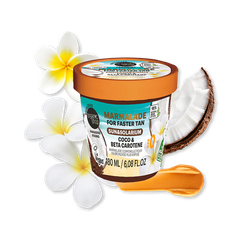 Image 3 for Paradise Found Body Marmalade For Faster Tan in the Sun & Solarium with Coco & Beta Carotene 180ml