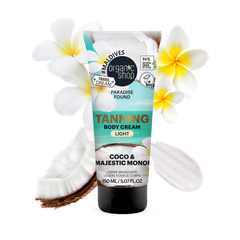 Image 2 for Paradise Found LIGHT Tanning Body Cream with Coco & Majestic Monoi 150ml