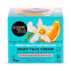 Image 5 for Orange Blossom Perfect Beauty Sleep Solution Night Face Cream 50ml
