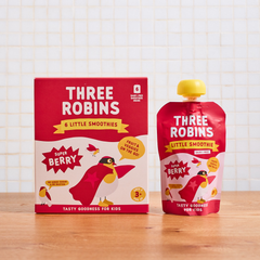 Image 4 for Three Robins Super Berry Little Smoothie 6 x 100g