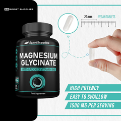 Image 4 for Magnesium Glycinate with Vitamin B6 120 Capsules