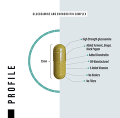 Image 4 for Glucosamine and Chondroitin with Vitamins 120 Capsules