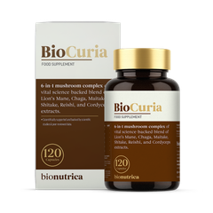 Image 1 for BioCuria 6-Blend Mushroom Complex for Immunity & Antioxidant 120 Capsules
