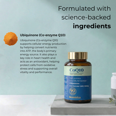 Image 3 for CoQ10 300mg High Strength Ubiquinone, Naturally Fermented for Energy & Heart Health 90 Capsules