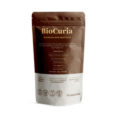 Image 1 for BioCuria Premium Mushroom Coffee with Adaptogens & Vitamin B5 for Energy & Focus 240 g