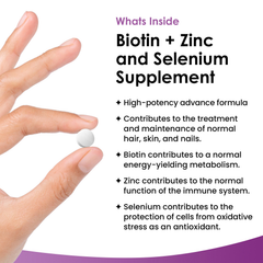 Image 2 for Biotin Tablets 365 Tablets
