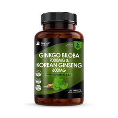 Image 1 for Ginkgo & Ginseng with Vitamin B3 & B5 360 Tablets
