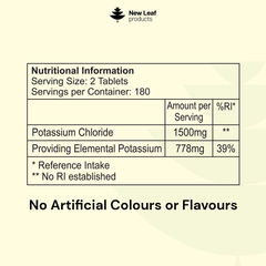 Image 3 for New Leaf Potassium 360 Tablets