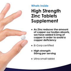Image 2 for Zinc 50mg 365 Tablets