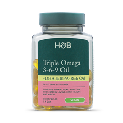 Image 1 for Vegan Triple Omega 3-6-9 Oil 680mg 30 Capsules