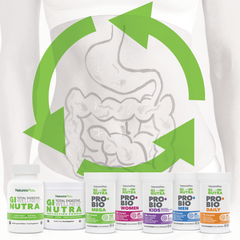 Image 5 for GI NUTRA™ Bi-Layered Tablets - L Glutamine, Digestive Enzymes and Microbiome Blend, 90 Tablets