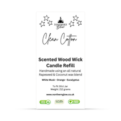 Image 1 for Scented Candle Refill - Clean Cotton