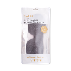 Image 2 for Contoured Sleep Mask Dark Grey Marl