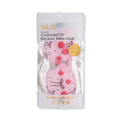 Image 2 for Contoured Sleep Mask Pink Cherries