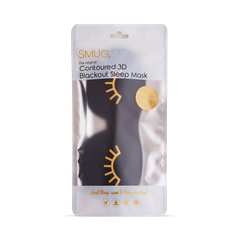 Image 2 for Contoured Sleep Mask Black Wink
