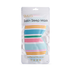 Image 2 for Satin Sleep Mask Bold Stripe