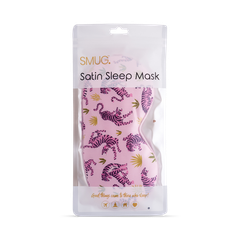 Image 2 for Satin Sleep Mask Pink Tiger