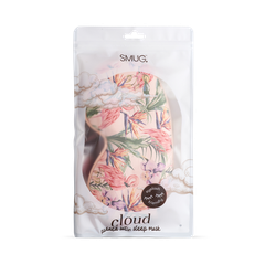 Image 3 for Cloud Padded Satin Sleep Mask Flamingo Paradise